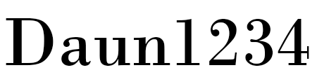Daun1234